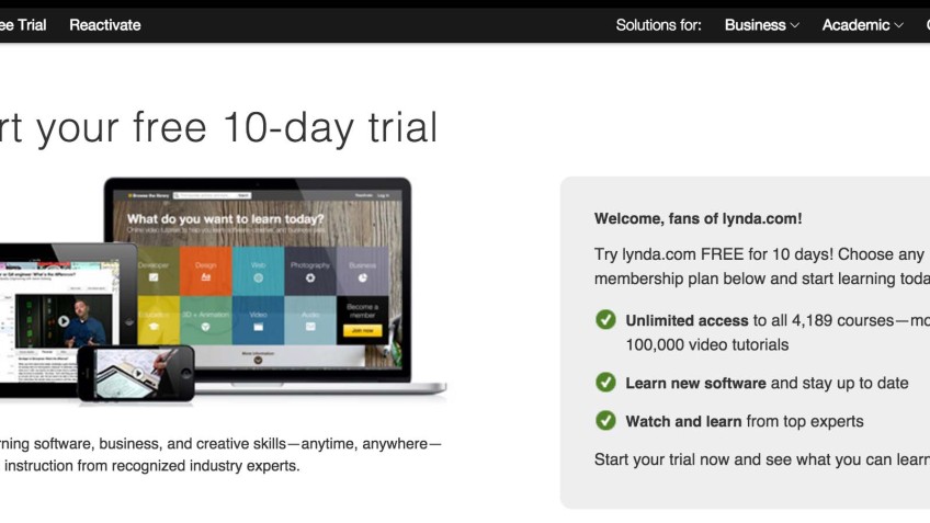 how to get lynda courses for free